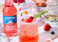 Have a Berry Merry Holiday Brunch with Seagram’s Escapes