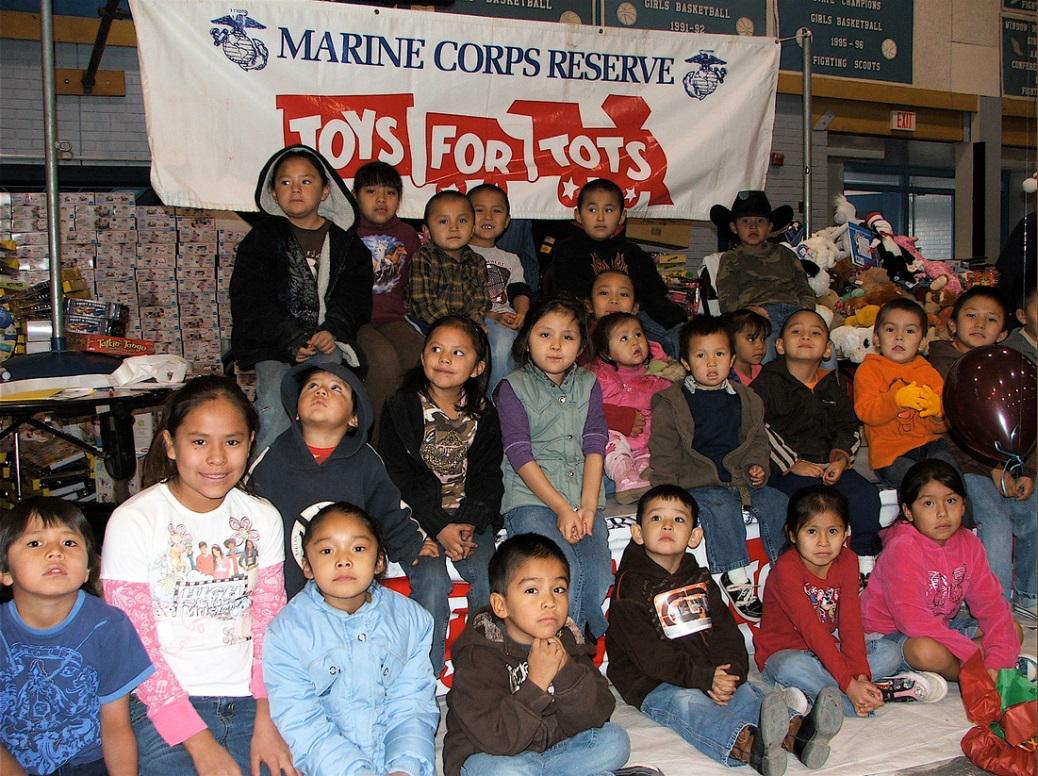 Help Marine Toys for Tots Bring Joy to Native American Children