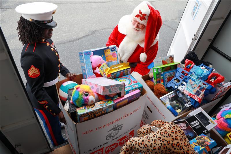  Marine Toys for Tots Ensures Every Child Experiences the Magic of Christmas