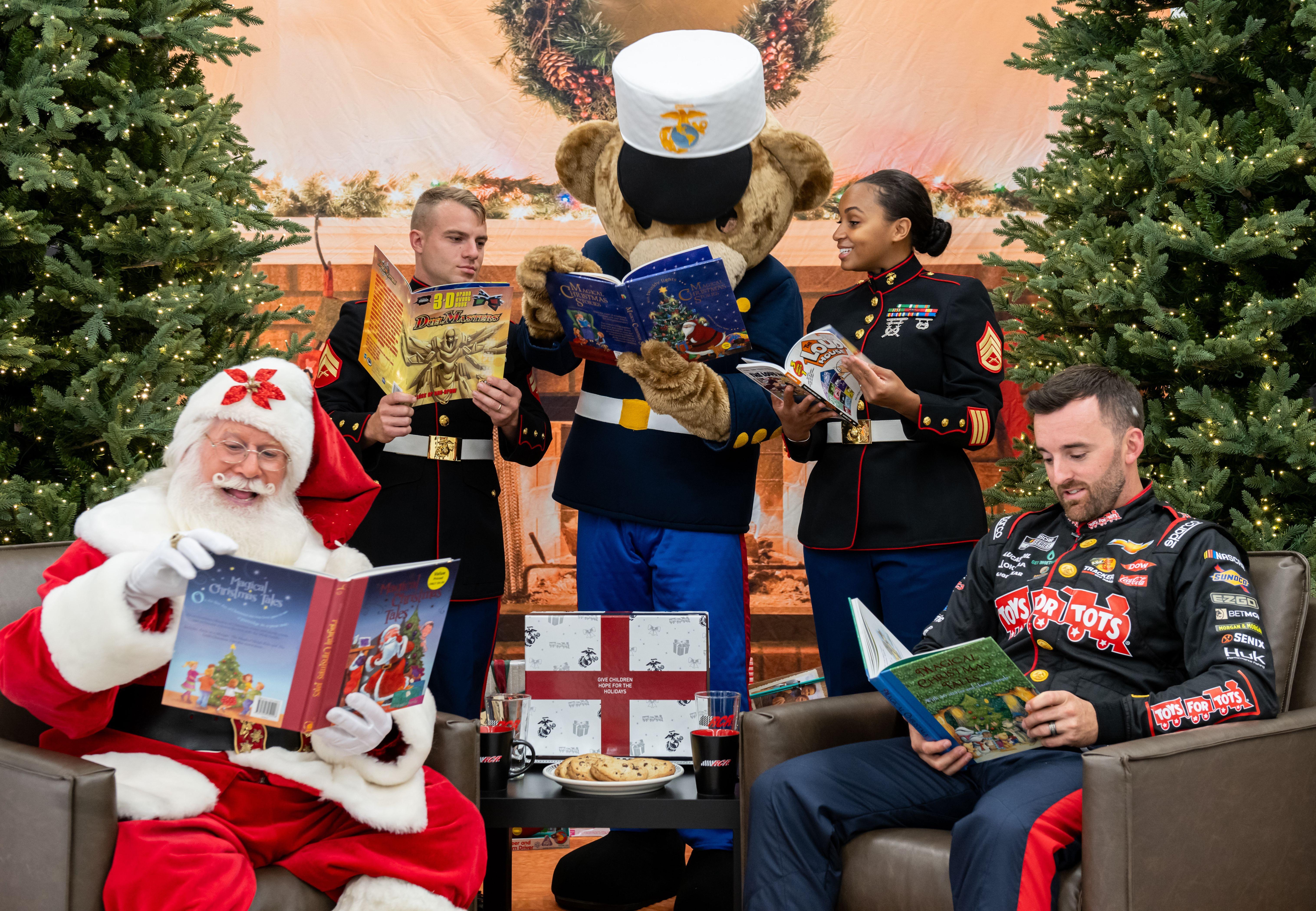 Help Marine Toys for Tots Combat Childhood Illiteracy 