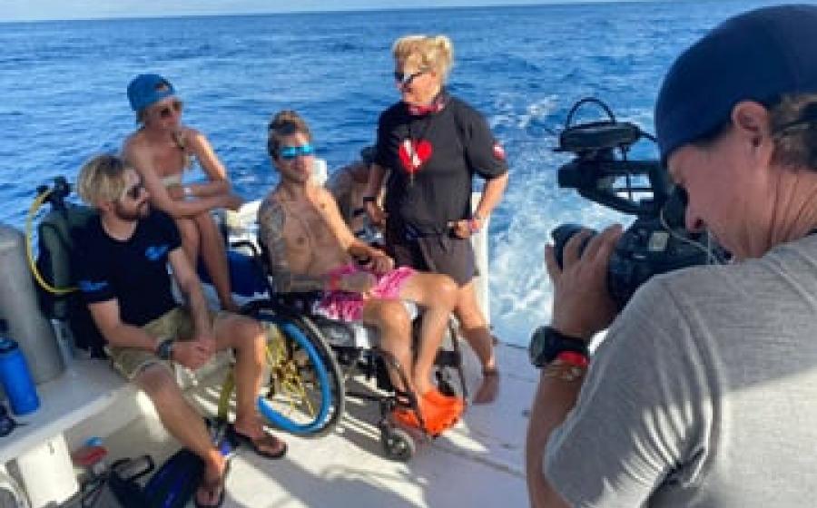Diveheart Adaptive Scuba Diving Trip Transforms Filmmaker's Life