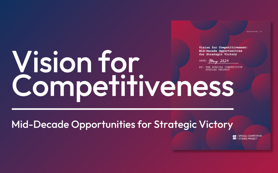 New Report Outlines a Vision for Competitiveness