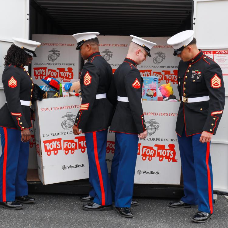 Marine Toys for Tots Embraces the New Year with New Resolve 