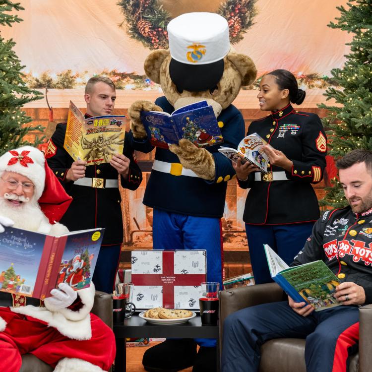 Help Marine Toys for Tots Combat Childhood Illiteracy 